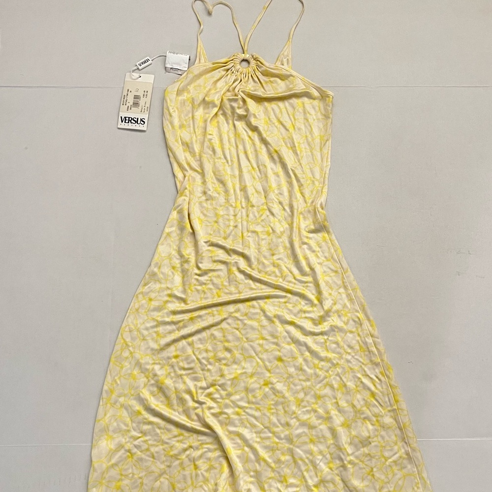 Versus Versace yellow dress